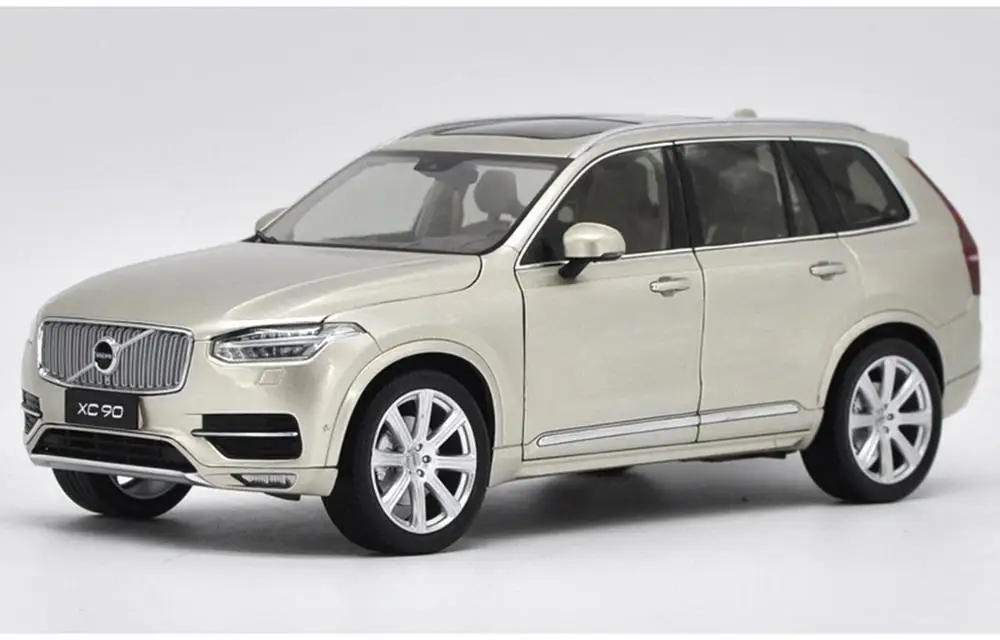 

1/18 Scale Volvo XC90 2015 SUV Gold Diecast Car Model Toy Collection Gift NIB