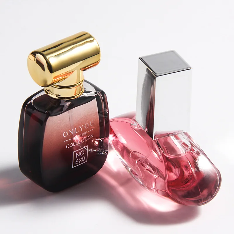 Духи для женщин 30 мл Аромат длительный для женщин Parfum натуральный розовый аромат Леди стеклянная бутылка распылитель воды дамы парфюмированный