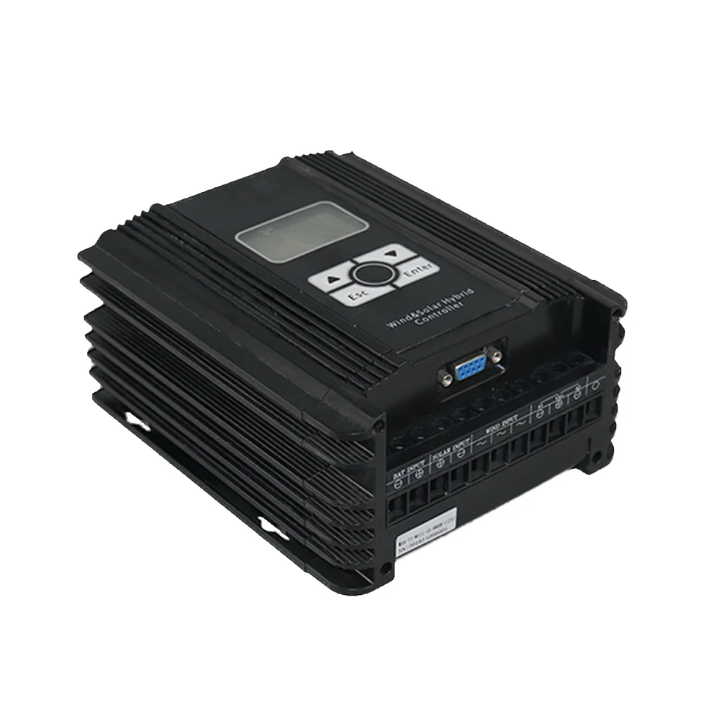 

New 400~600W Wind 100~600W Solar Hybrid Wind Turbine Generator Charge Controller 12V/24V/48V AUTO Match With Free Gift