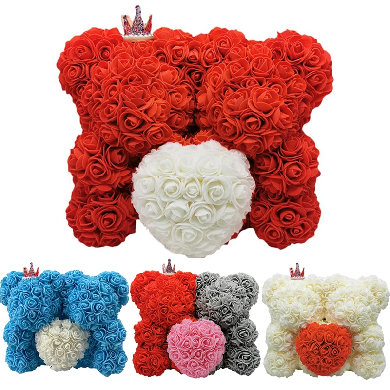 Artificial Flowers Decoration Artificial Flower Teddy Bear Teddy