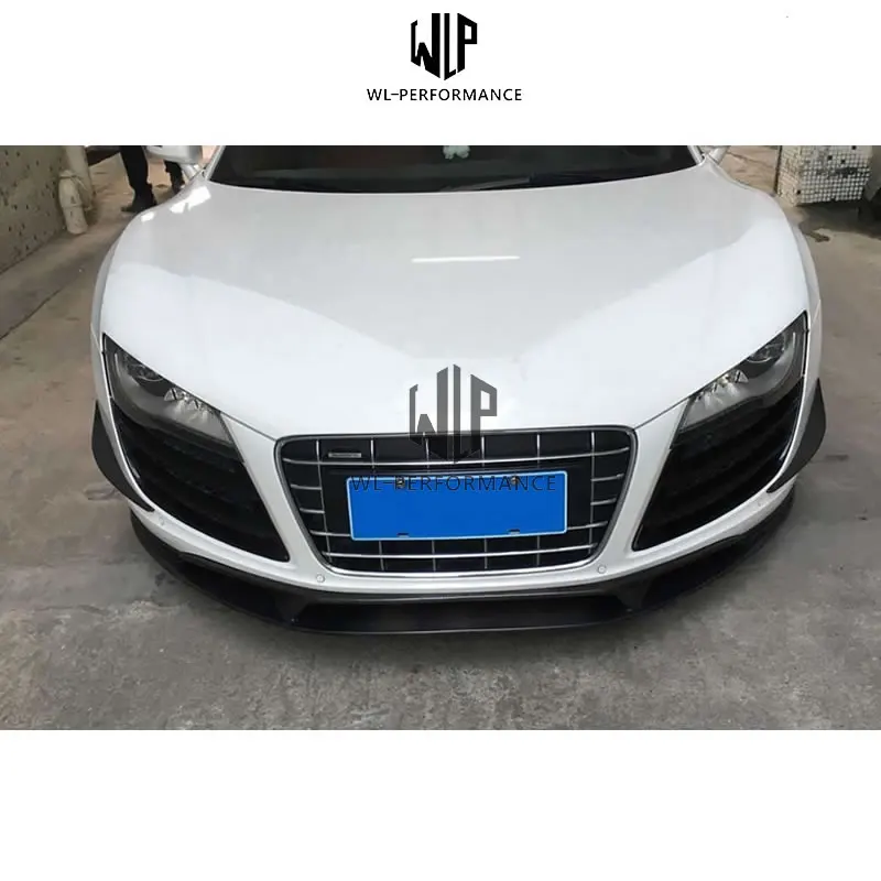 奥迪R8 碳纤前唇和尾翼   2