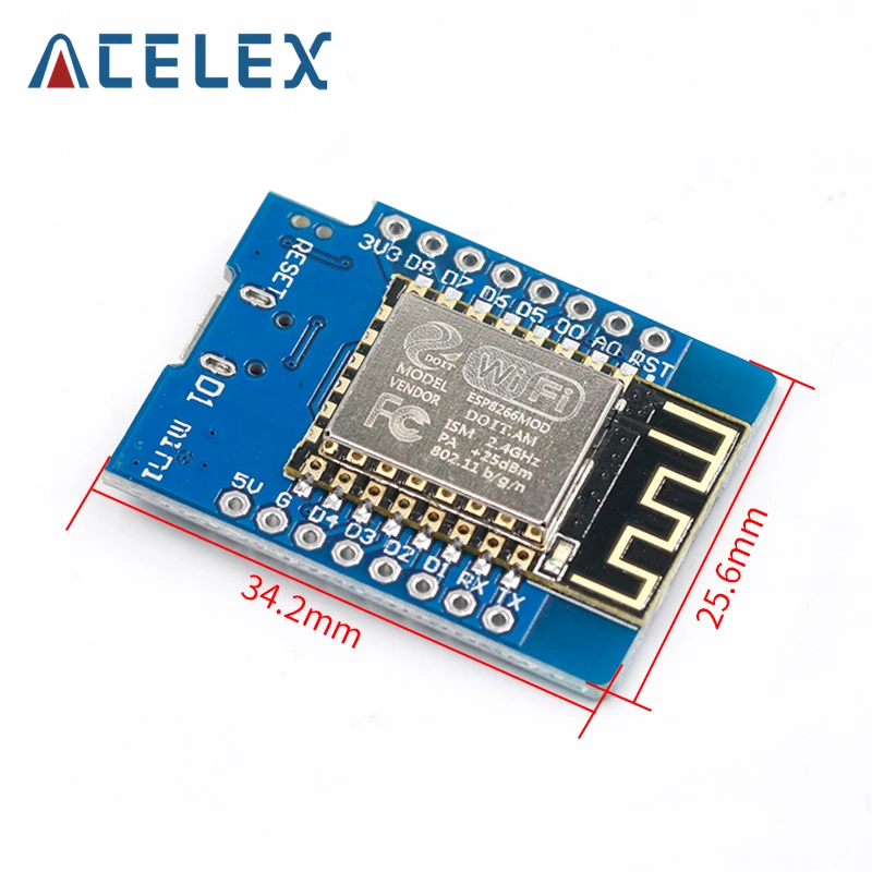 D1 Mini NodeMcu 4M bytes Lua WIFI Development Board ESP8266 by WeMos G0 Kx D1 Mini NodeMcu 4M bytes Lua WIFI Development Board ESP8266 by WeMos G0 Kx