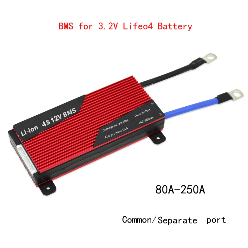 4S 80A 100A 120A 150A 200A литиевый аккумулятор BMS PCB для 12 В LiFePO4 Защита аккумулятора