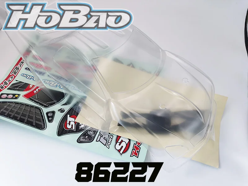 Originale Ofna/Hobao Racing 86227 M7-St Car Shell-Pro (Trasparente), Con Telaio Auto Per Hyper 1/8 St Pro/Rtr Truggy