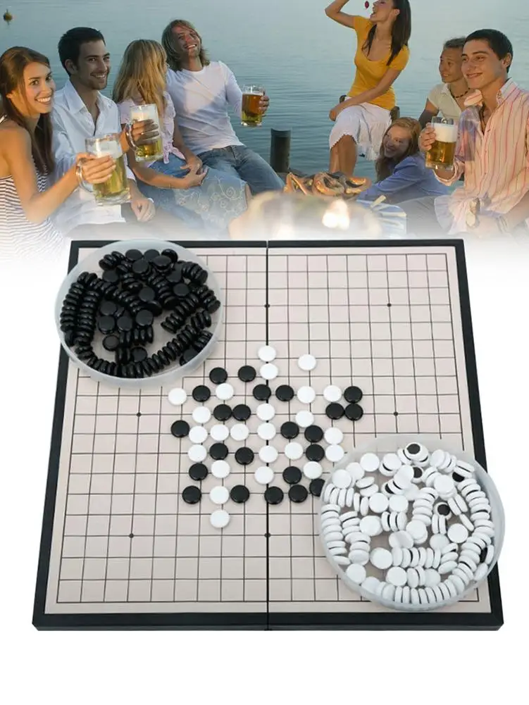 Board Game Magnetic Go Game Set Classic Chinese Strategy Board Game For Travel Home Lightweight And Portable Quick Delivery