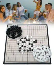 Board Game Magnetic Go Game Set Classic Chinese Strategy Board Game For Travel Home Lightweight And Portable Quick Delivery