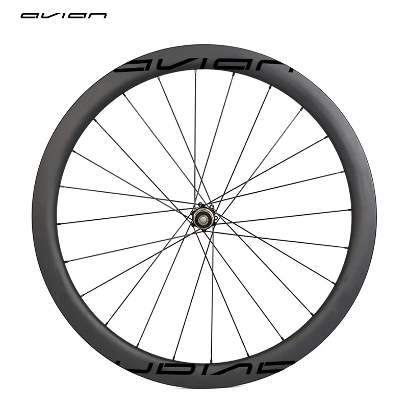 

Avian CR4 DB Disc Brake Carbon Wheels 700C Road Bike Clincher Tubeless Ready Super Light 35 45MM