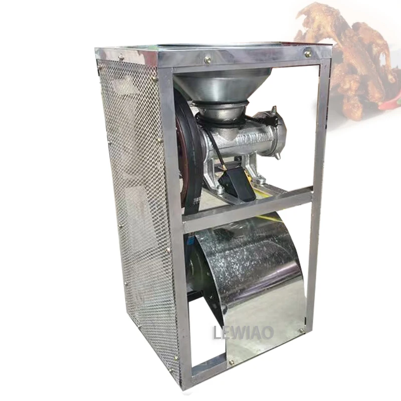 Commercial Electric Meat Grinder Mincer Bone Fish Grinding Machine Chicken Skeleton Cutting Machine Mincer 5