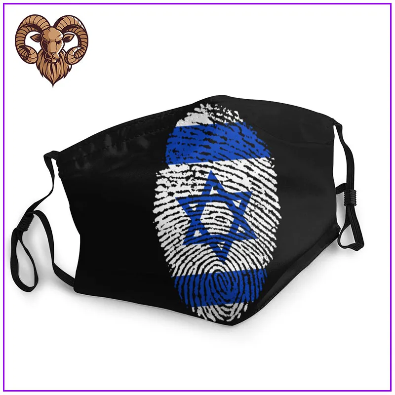 Маска с фильтром pm2.5 для защиты от вирусов Модная хлопковая маска отпечатков