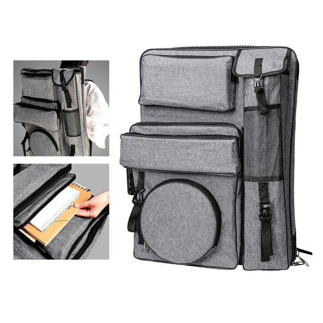 Artist Portfolio Backpack Carry Shoulder Bag Drawing Board Tools