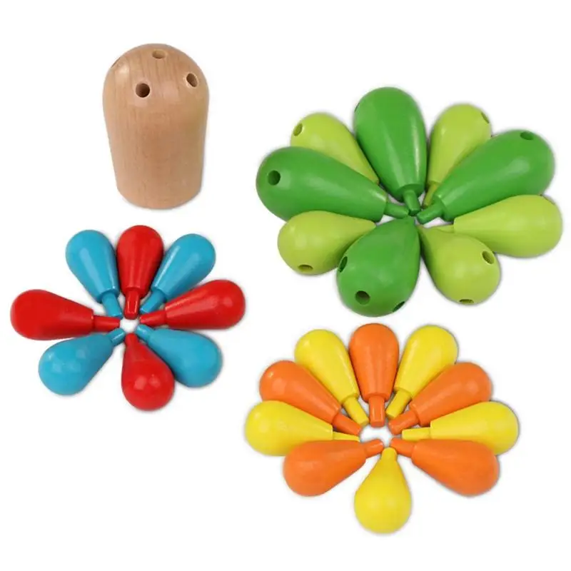 

Wooden Blocks Set Toys DIY Removable Building Blocks Balance Cactus Toy Children Early Educational Blocks Toy Kids Birthday Gift