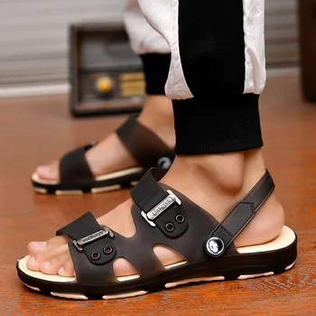 Summer Casual Shoes New Men Sandals Gladiator Sandals Open Toe Platform Outdoor Beach Sandal Rome Footwear 3