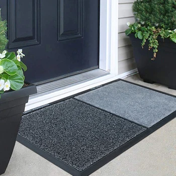 

Anti-slip Fleece Absorbent Doormat with Sufficient Enduring Ruggedness Pet Paw Clean Mat Pure Door Floor Carpet Rug