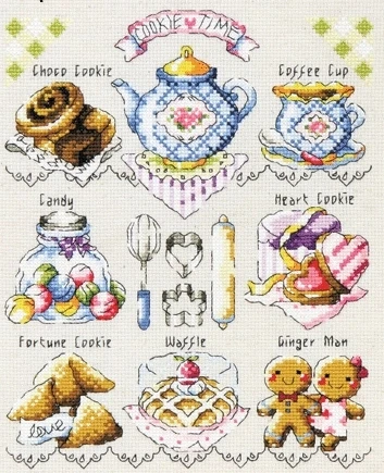 Набор для вышивки крестиком с птицами и цветами персика из хлопка содовой 3122 | Дом