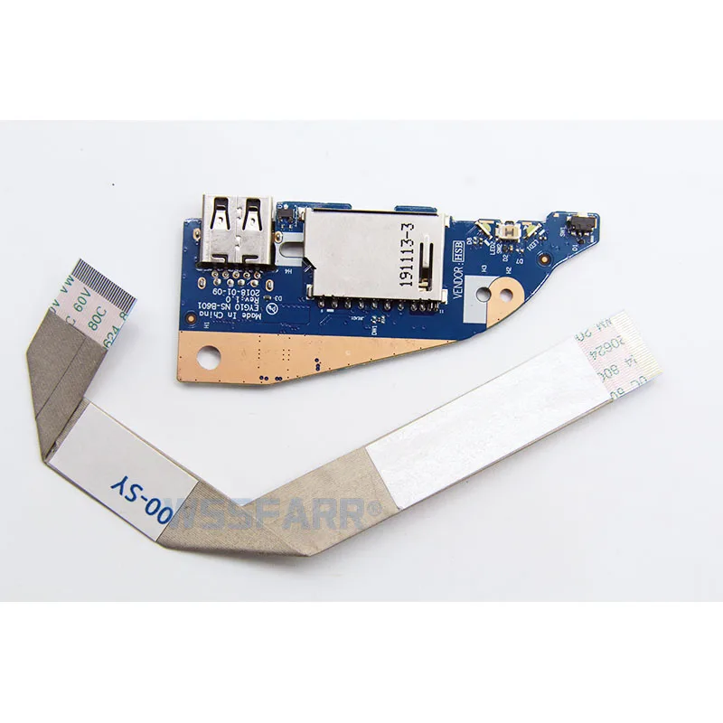 Панель с выключателем питания USB-плата для Lenovo YOGA NS-B601 W/кабель 530-14IKB EYG10 кабелем |