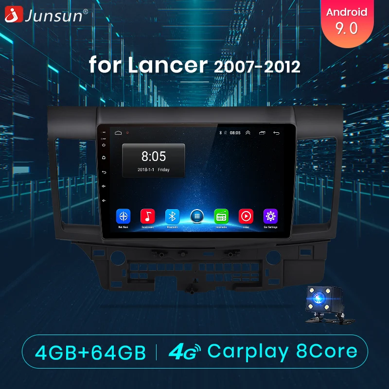 Clearance Junsun V1 pro 4G+64G Android 9.0 DSP For Mitsubishi Lancer 2007 8 9 10 -2012 Car Radio Multimedia Video Player GPS RDS 2 din dvd 0 Clearance Junsun V1 pro 4G+64G Android 9.0 DSP For Mitsubishi Lancer 2007 8 9 10 -2012 Car Radio Multimedia Video Player GPS RDS 2 din dvd 0