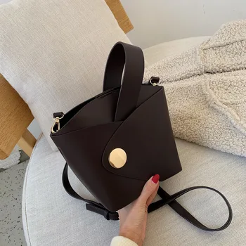 

Creative Personality Small Bag Female 2020 New Hand-Held Bucket Bag Korean Fashion Simple Shoulder Bag