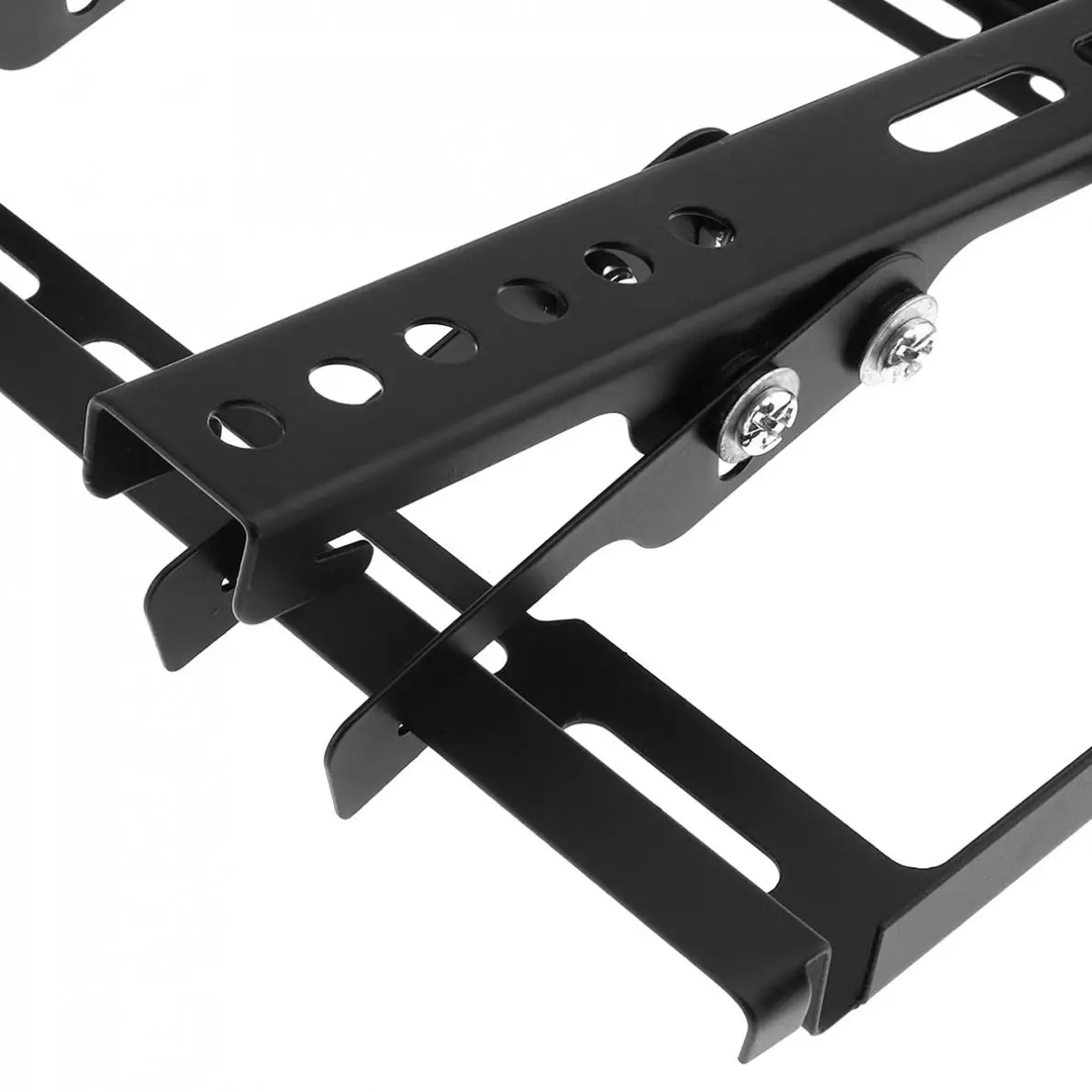 Adjustable TV Wall Mount Mounts Bracket Flat Panel Support 10 Degrees Tilt with Level for 12- 37 Inch LCD LED Monitor Flat Pan