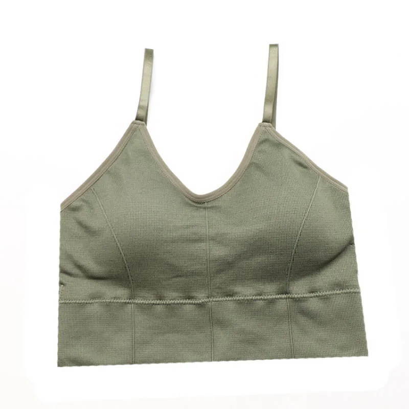 Women Clothing Beauty Back Bra Wrapped Chest High-elastic Camisole Detachable Pad Sports Tube Top Hot Sale Y1 | Женская одежда