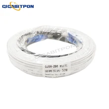

Single-mode G675A1 core FTTH fiber drop cable 2SC/UPC-2SC/UPC jumper SM outdoor indoor 2 steel 2-core jumper