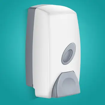 

1000ml Hotel Wall Mounted Foam Soap Dispenser Sanitizer Button Press Hand Washer For Kitchen Bathroom