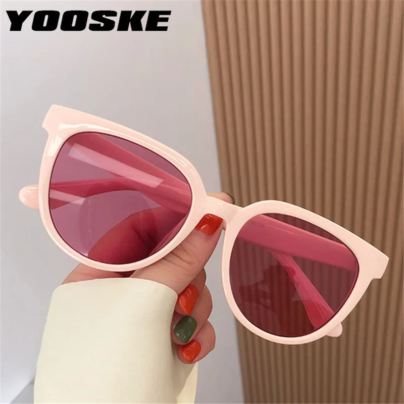 

YOOSKE Classic Small Frame Round Sunglasses Women Men Brand Designer Sun Glasses Fashionable Eyeglasses Vintage Male Sunglass