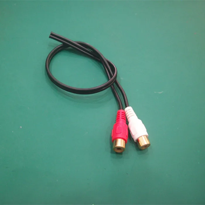 

Car Navigation Integrated Machine CD Machine Plus Shipping Board RCA Female Audio Cable