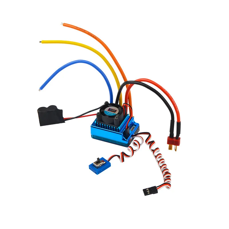 120A 2S-3S Feeling/Brushless Senseless ESC For 1/10 1/8 RC Car Part