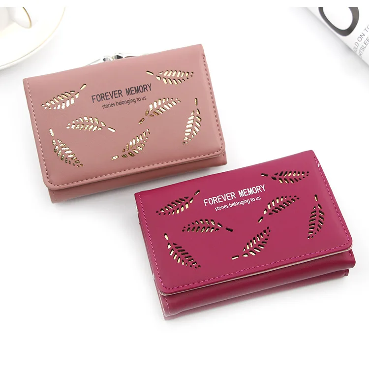 new Korean version of the short women's 3000 small wallet student wallet coin bag women's zero wallet card bag