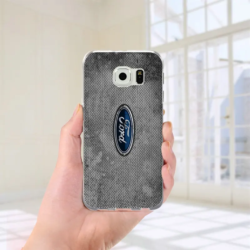 Мягкий ТПУ чехол для телефона для samsung Galaxy S2 S3 S4 S5 мини S6 S7 S8 S9 S10 Edge Plus Note 8 9 Coque модные Ford с логотипом «мустанг» - Цвет: Picture 9