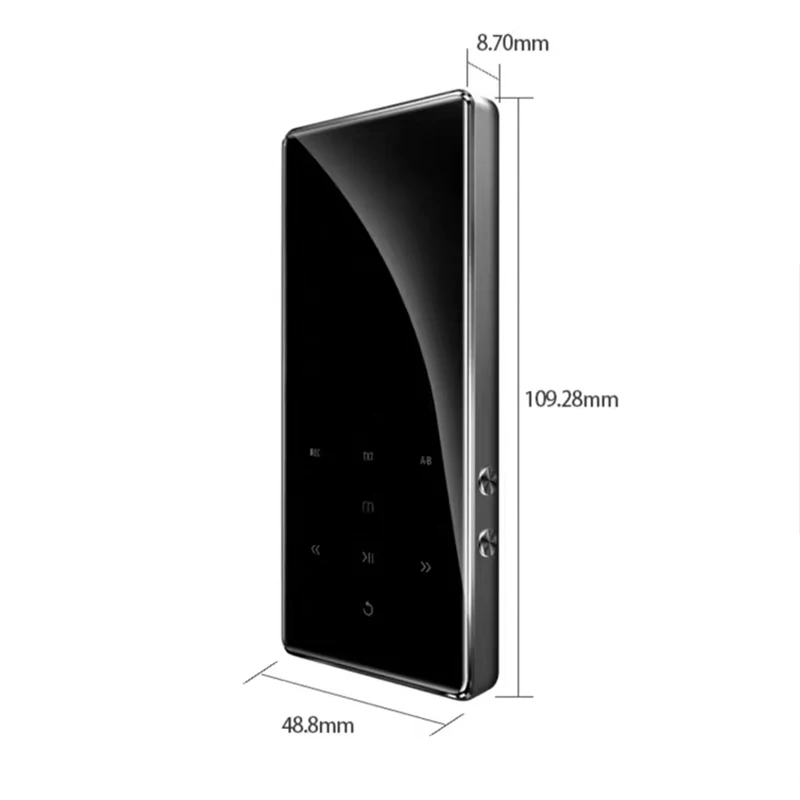 Металлический сенсорный экран X8 8gMP4 Bluetooth музыкальный плеер для занятий спортом