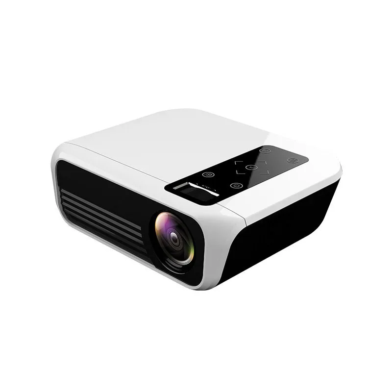 ^*Best Offers Top T8 Full HD LED Projector Android Portable Video Projector 1920 x 1080P HDMI Mini Projector 4K 5000 Lumens Home Cinema Media