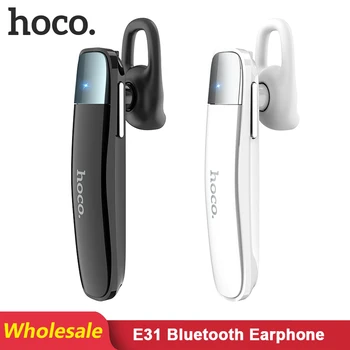 

HOCO E31 18 pcs/Lots Wholesale Wireless bluetooth Earphone HiFi Smart Touch HD Calls Noise Cancelling Single Earbuds Headset