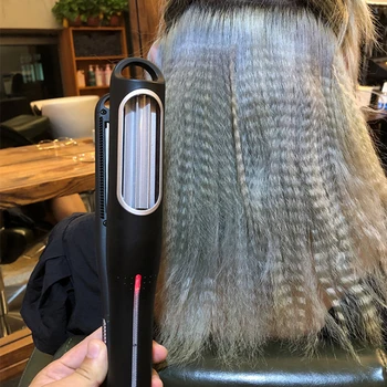価格 自動ストレートヘアchapinha段ボールウェイバートングヘアカーラーヘアウェイバープロのカーリング鉄圧着工具カーリー鉄