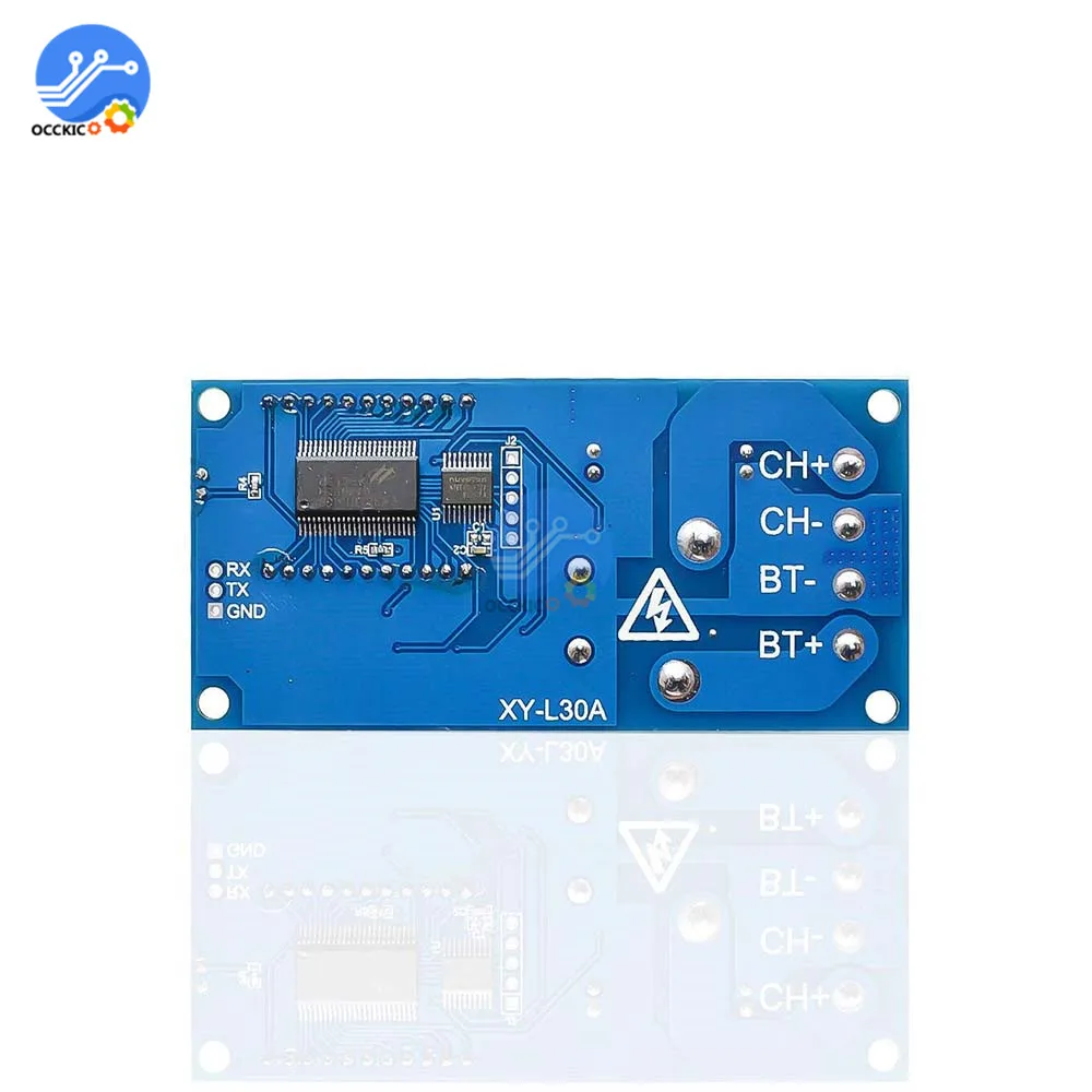 XY-L30A BMS 6-60V 30A Аккумулятор для хранения 18650 литиевая батарея Защитная плата для зарядки Модуль контроллера с ЖК-дисплеем