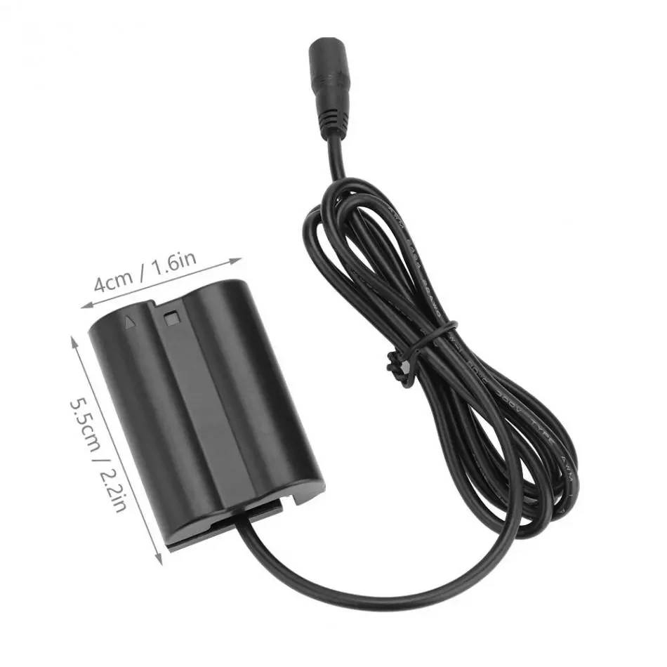 Adaptador de Alimentação ac dc En-el15 Kit Bateria Manequim para Nikon z6 z7 D7500 D7100 D7100 D750 D780 D800 D810 D850 1v1 - Image 6