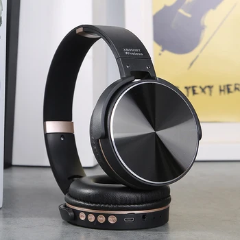 

Wireless Bluetooth 5.0 Headphones Foldable Noise Cancelling Technology Earphones Stereo Bass Headset With Microphone for mobile