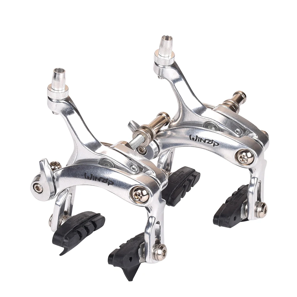 Long Arm Caliper Brake Dual Pivot Durable Modified Road Outdoor Sport Aluminium Alloy Bicycle Use U Type Clip Accessories | Спорт и