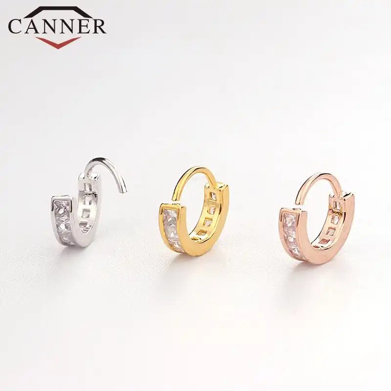 2019 Новый 1 шт. серебряный и золотой камень CZ спиральный для хряща серьги-кольца Tragus Rook Snug украшения для ушного пирсинга склад