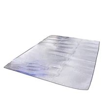 Двойными бортами Алюминий Фольга коврик для пикника легкий коврик для пикника Водонепроницаемый подушки мульти-функциональный блокнот для путешествий на открытом воздухе