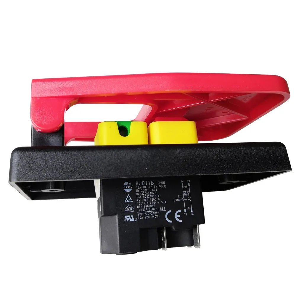 KJD17B 4Pin 220V Pushbutton Switch 2