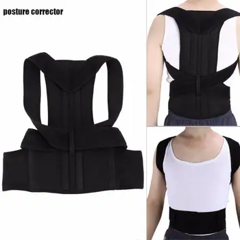 

1pcs New Posture Corrector Back Support Belt Orthopedic Posture Corset Back Brace Support Men Back Straightener Round Shoulder