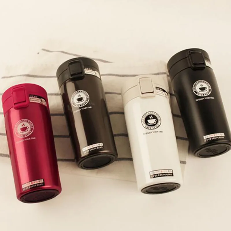 water bottle Бутылки для воды 500 мл емкость питьевая вода мультфильм Единорог нержавеющая сталь термосы бутылка для воды детский подарок кухня - Цвет: water bottle