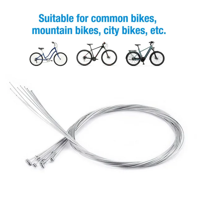 10pcs Mountain Bike Road Bicycle Shift//Brake Cable Housing Wire Line Set 1.7M//2M