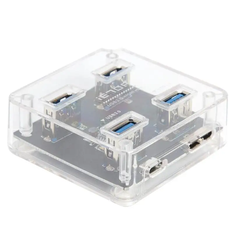 Горячая USB концентраторы умелое производство USB3.1 тип-c до 4 портов USB3.0 концентратор переключатель USB-C к несколько 4-портовый USB 3,0 концентратор