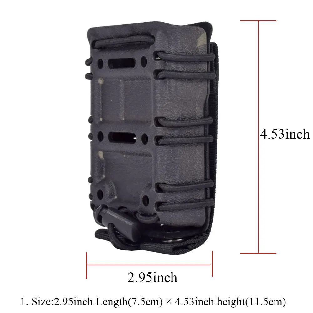 EMERSONGEAR M4 AR15 556 5,56 223 подсумок 5,56 мм тактический MOLLE ремень Скорпион Регулируемая кобура Mag Чехол для переноски EM6373