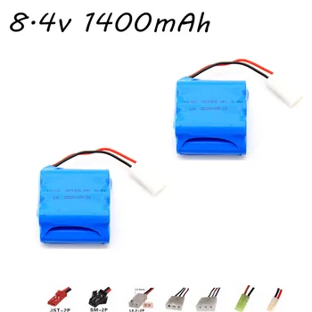

2pcs/lot 8.4V 1400mAh AA Ni-CD Rechargeable Battery for RC car boat guns lighting remote control toys Spare Parts