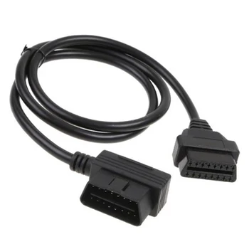 

Obd-ii Obd2 16pin Male to Female Extension Cable Diagnostic Extender 100cm