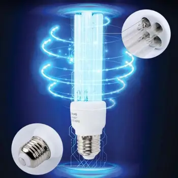 

UVC Ozone Ultraviolet Germicidal Lamp UV Sterilization Ultraviolet Disinfection Lamp Integrated Household Sterilization Lamp