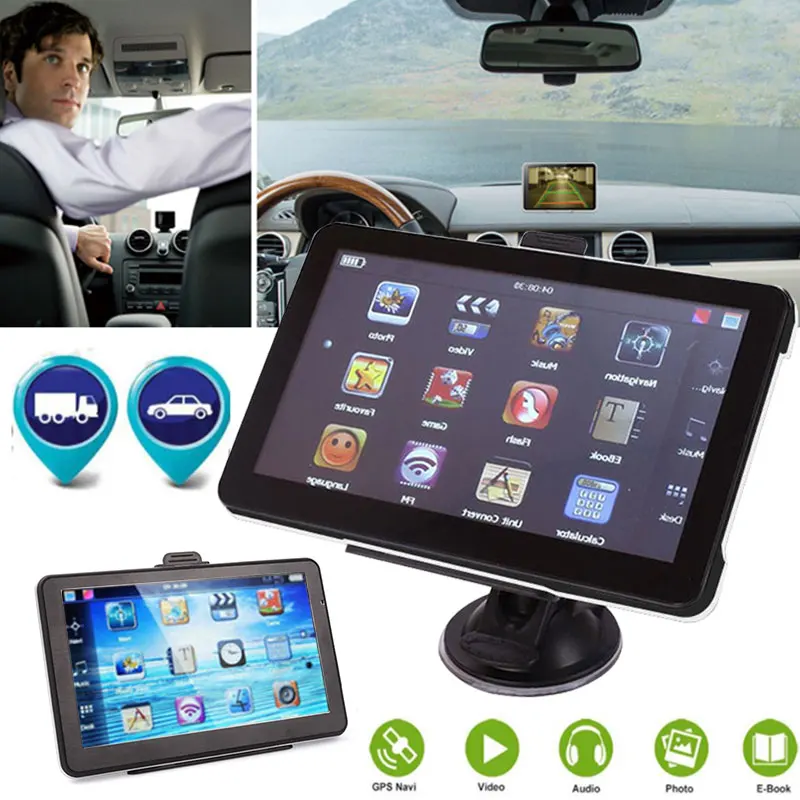 Vehemo FM Автомобильный навигатор автомобильного gps-навигатора электронный альбом электроника для карты gps навигатор портативные датчики фотографии